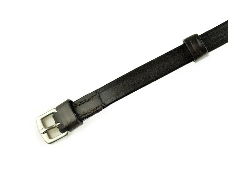 English Leather Flash Strap - 1/2 Inch - Black-2