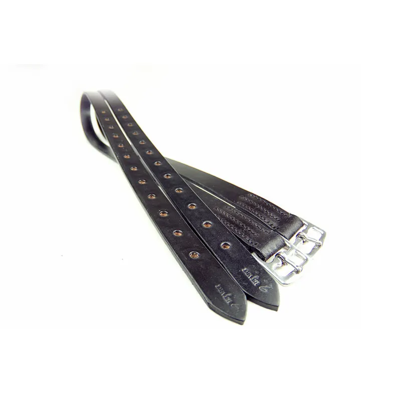 English Leather Stirrup Leathers - Brown