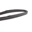 English Leather Rubber Grip Reins - Black