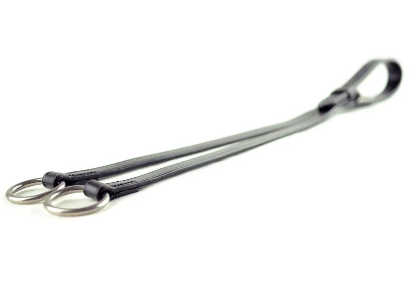 English Leather Running Martingale Attachment - Black