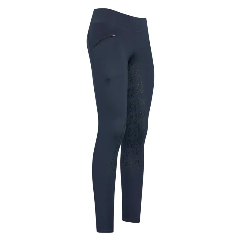 euro-star Easy Rider Kids Dietse Winter Riding Tights - Navy