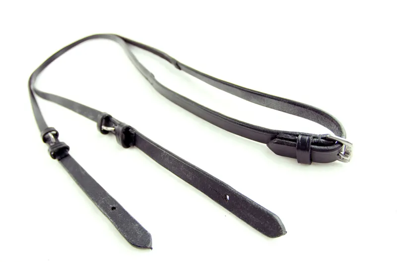 Ascot Dressage Reins - Black-1