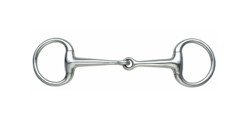 Jointed Eggbutt Bradoon - Smaller Rings For Double Bridles or Ponies