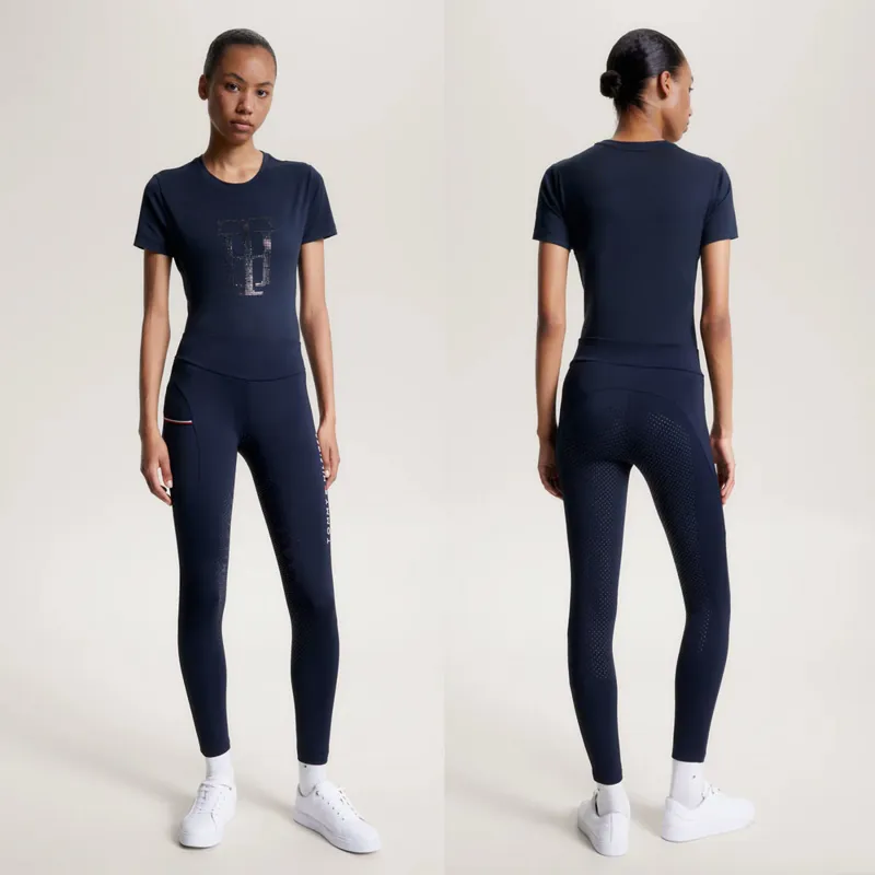 Hilfiger Elmira All Year Full Grip Leggings - Desert Sky