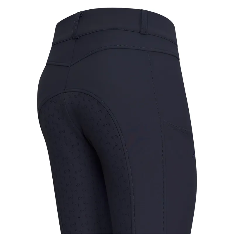 euro-star Empress Winter Full Grip Breeches - Navy-1