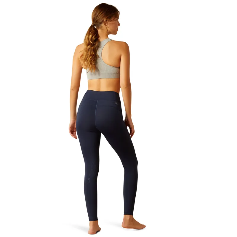 Ariat Avail Half Grip Riding Tights - Navy-1