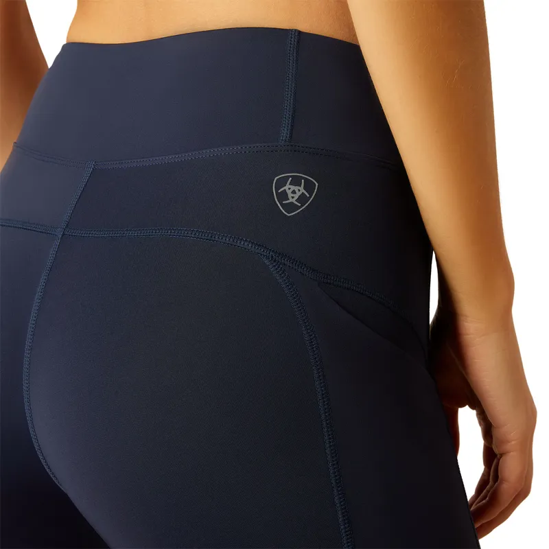 Ariat Avail Half Grip Riding Tights - Navy-2