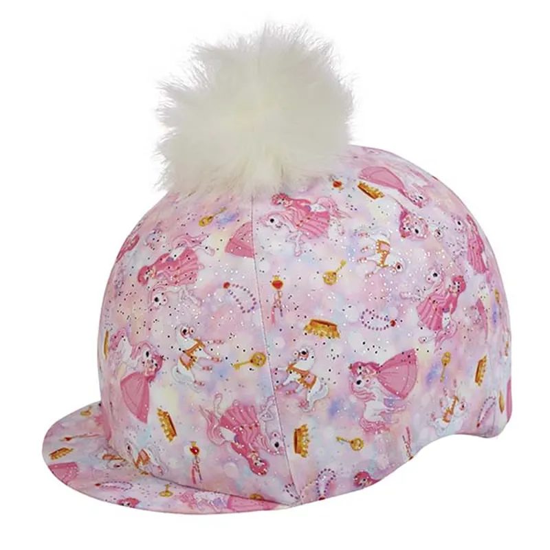 Fantasia Pony Princess Lycra Hat Cover with Pom Pom