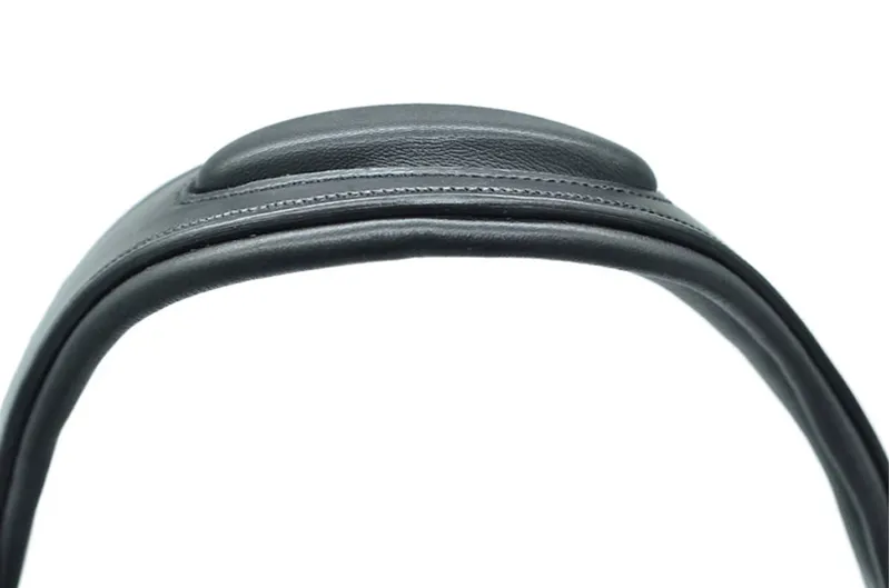 Platinum Anatomical Padded Flash Bridle - Black - WITH FREE BAG-3