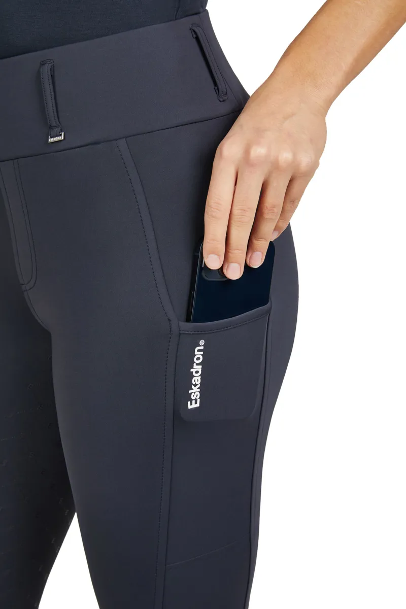 Eskadron Flex Full Grip Core Riding Tights - Navy-2