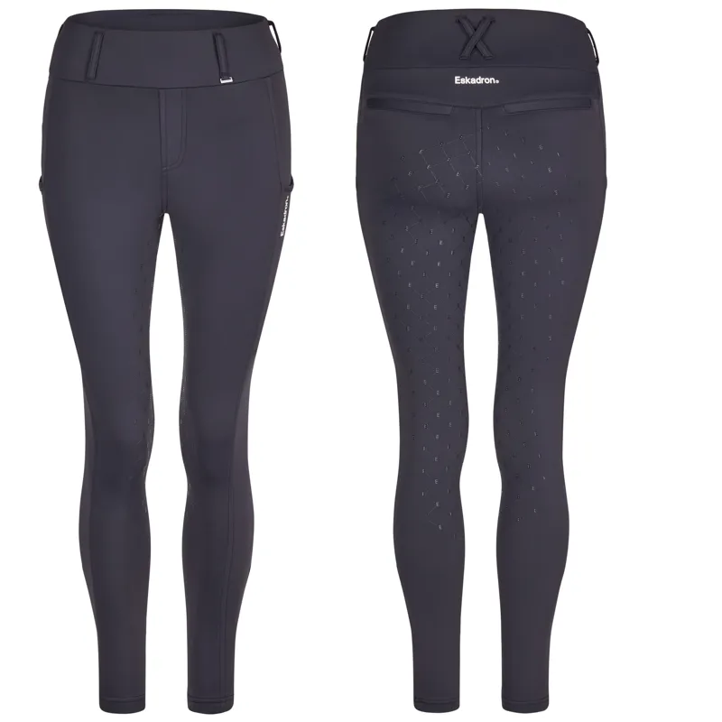 Eskadron Flex Full Grip Core Riding Tights - Navy-1