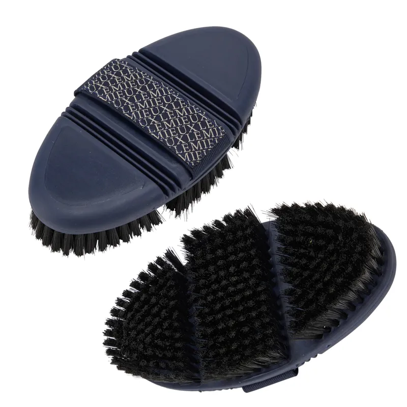LeMieux Flexi Soft Body Brush - Navy