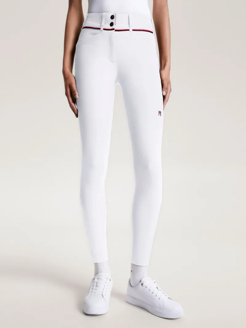 Hilfiger Geneva All-Year Full Grip Breeches - Optic White-1