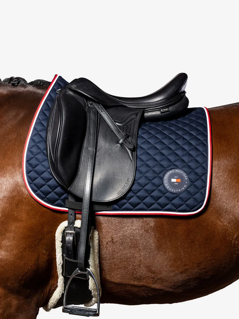 Hilfiger Global Waffle Pad Dressage - Desert Sky