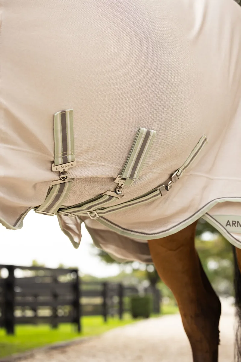 Arika Armour-Tek Fly Rug - Stone-4