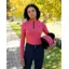 Lemieux Young Rider Classique Base Layer - Cranberry