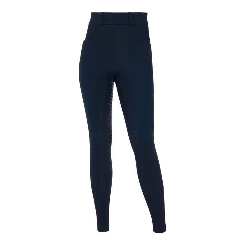 Lemieux Young Rider Ella Brushed Breggings / Riding Tights - Navy-1