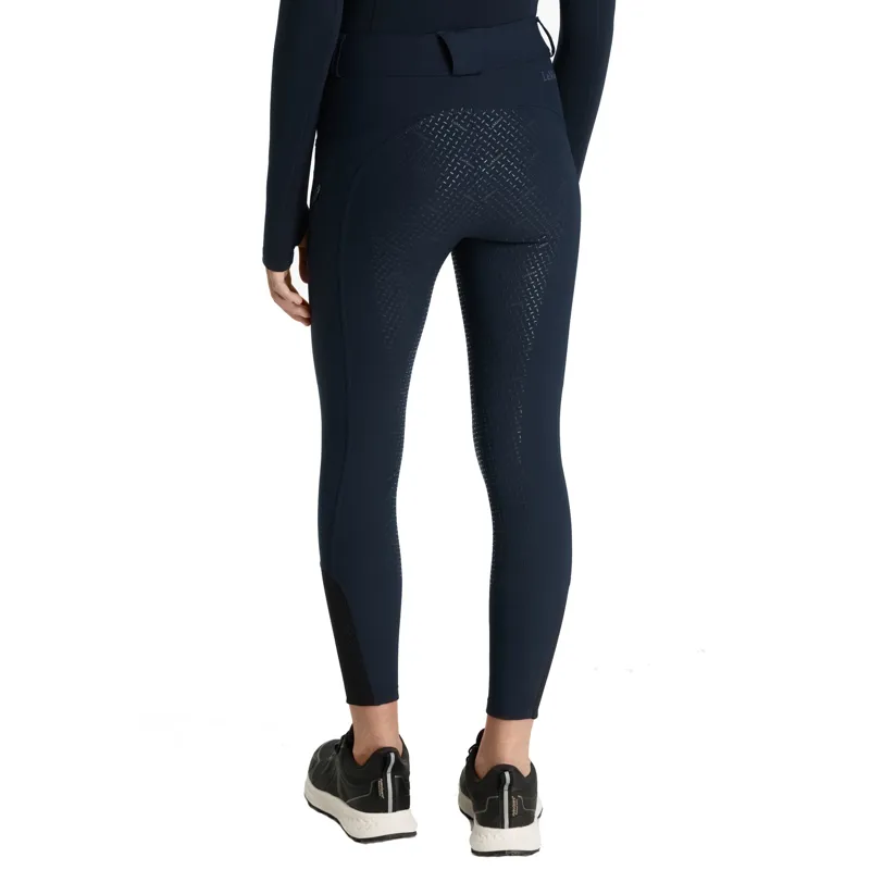 Lemieux Young Rider Ella Brushed Breggings / Riding Tights - Navy-2