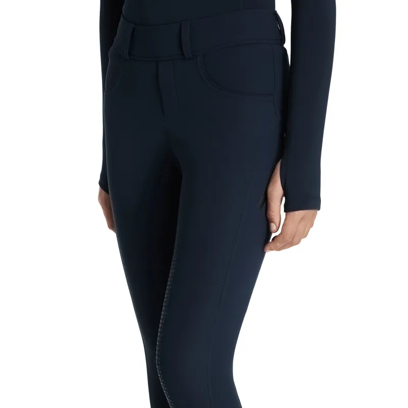 Lemieux Young Rider Ella Brushed Breggings / Riding Tights - Navy