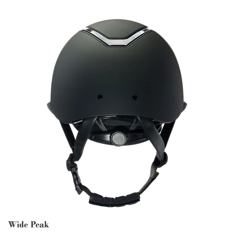 Kylo Riding Helmet WITH MIPS - Black Matte/Silver - CHOOSE PEAK-5