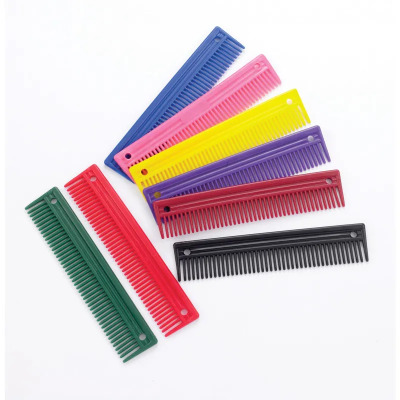 Lincoln Long Plastic Comb - Black
