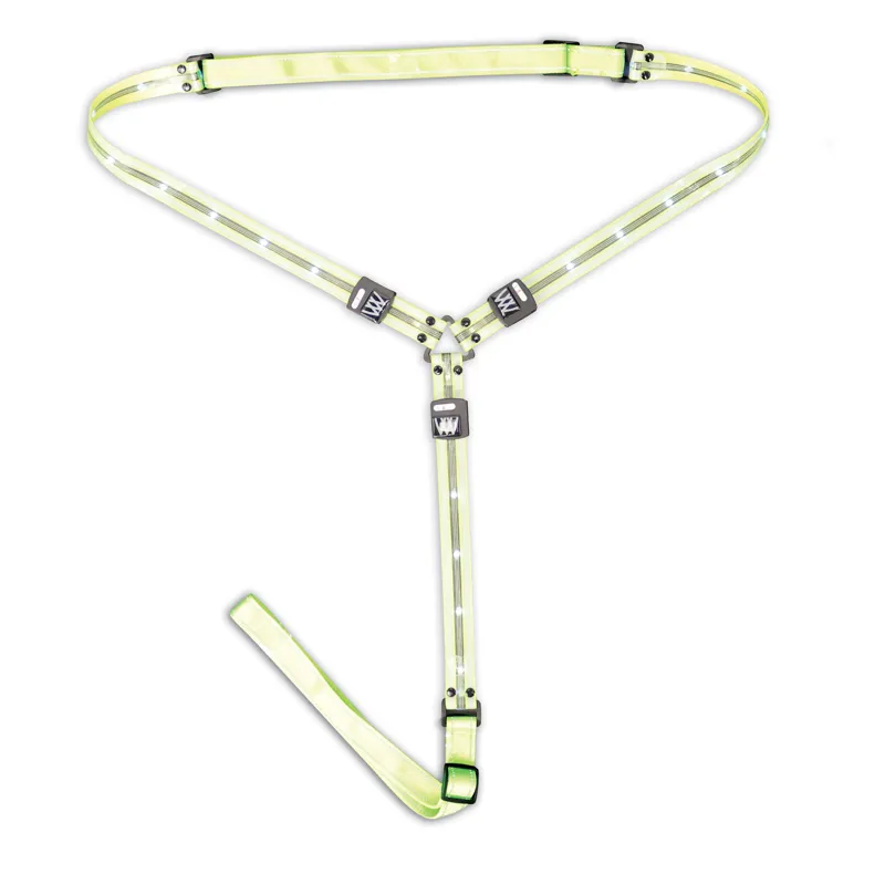 Woof Wear Rechargeable LED Neckband - Yellow-3