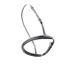 Ascot Padded Cavesson Noseband - Brown