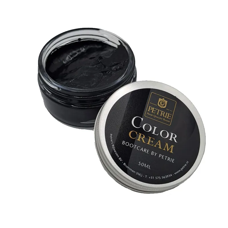 Petrie Boot Cream / Riding Boot Cream - Black