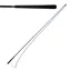 Lunge Whip - Black/White - Two Lengths