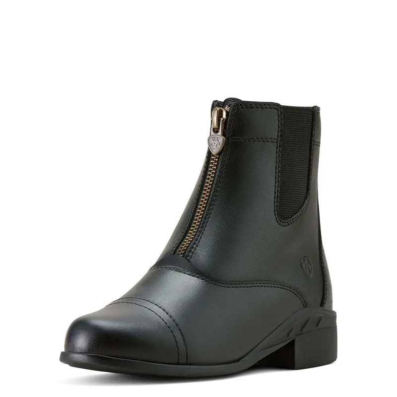Ariat Youth Scout Zip Paddock Boot - Black-2