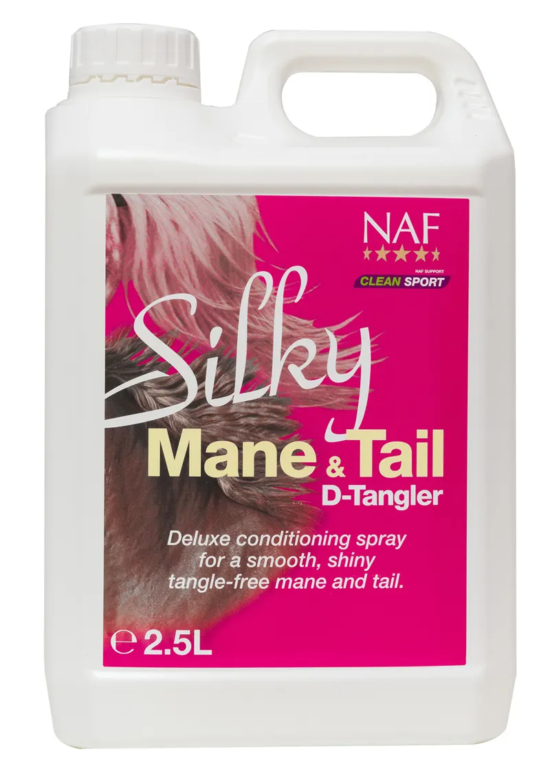 NAF D-Tangler Silky Mane and Tail Refill 2.5Lt