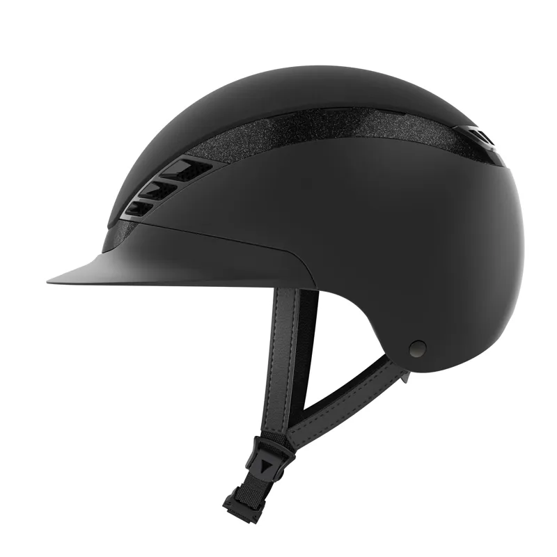 Abus AirLuxe Supreme Riding Hat - Black-3