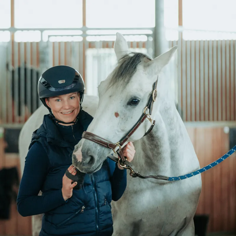 Abus AirLuxe Supreme Riding Hat - Midnight Blue-8
