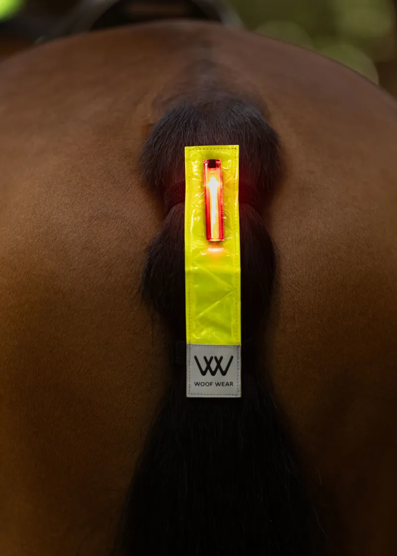 Woof Wear Hi Vis Rechargeable LED Tail Light - Yellow-1