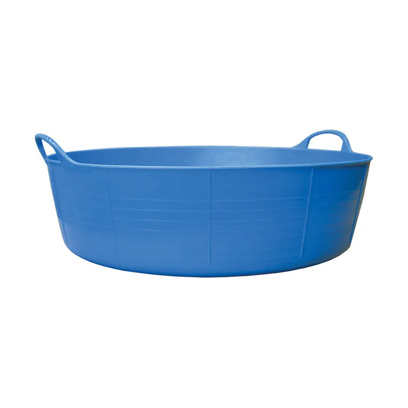 Gorilla Tubtrug Small Shallow - Blue - 15 Litre