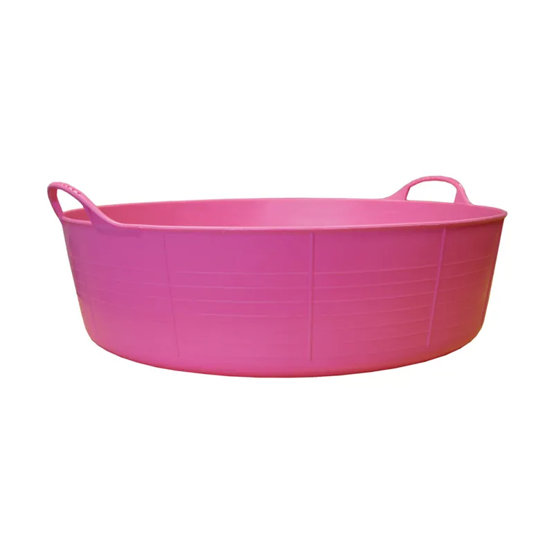 Gorilla Tubtrug Small Shallow - Pink - 15 Litre