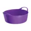 Gorilla Tubtrug Shallow Flexible Mini - Purple - 5 Litre