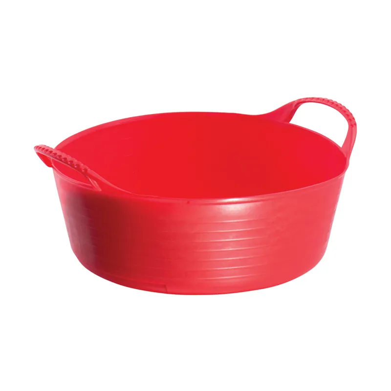 Gorilla Tubtrug Shallow Flexible Mini - Red - 5 Litre