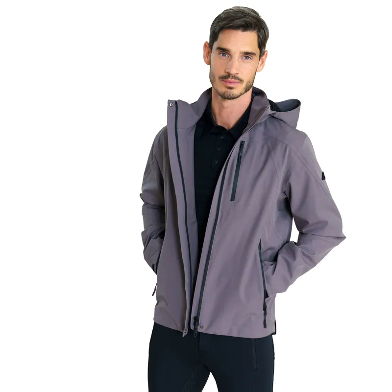 euro-star Umbria Mens Waterproof Jacket - Magnet Grey