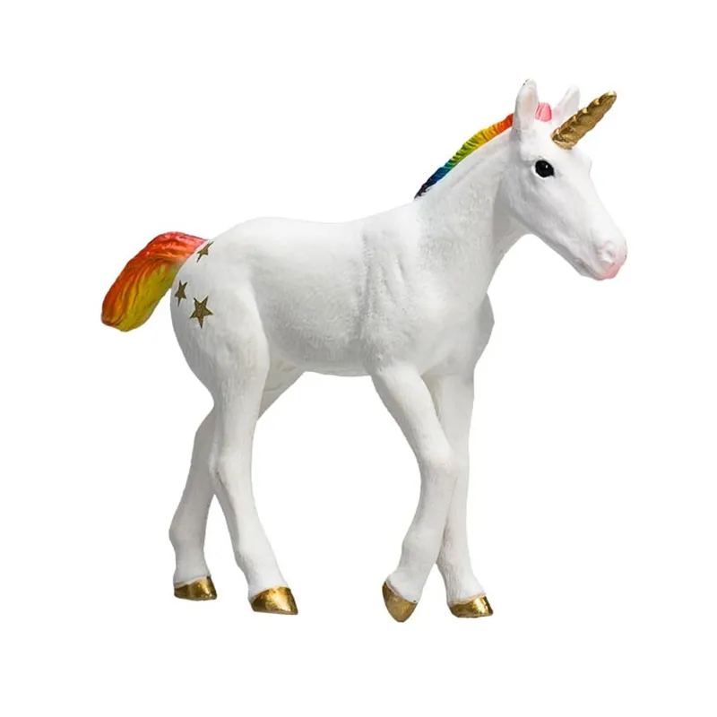 Mojo Unicorn Baby Rainbow Figurine-1