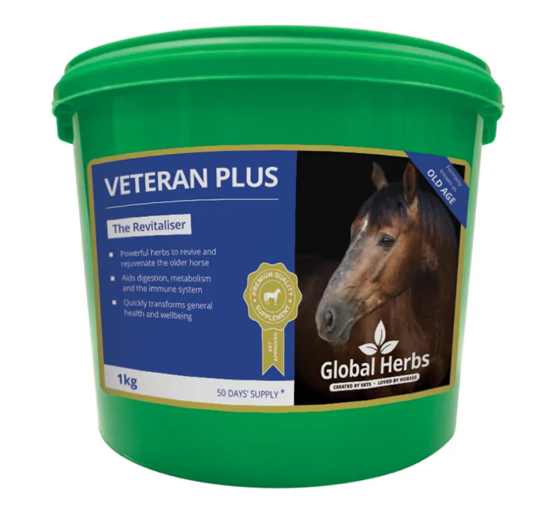 Global Herbs Veteran Plus Supplement - 1Kg