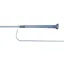 Woof Wear Gel Dressage Whip - Brushed Steel