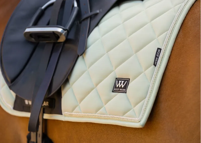 Woof Wear Aura Dressage Saddle Pad - Sage-2