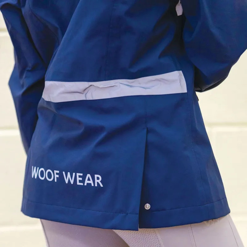 Woof Wear All Season UNISEX Waterproof Riding Jacket - Navy-3