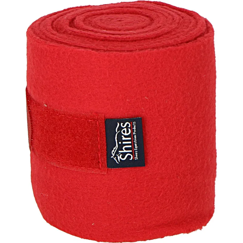 Fleece Bandages - Red