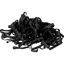 Ezi-Groom Silicone Plaiting Bands - Black