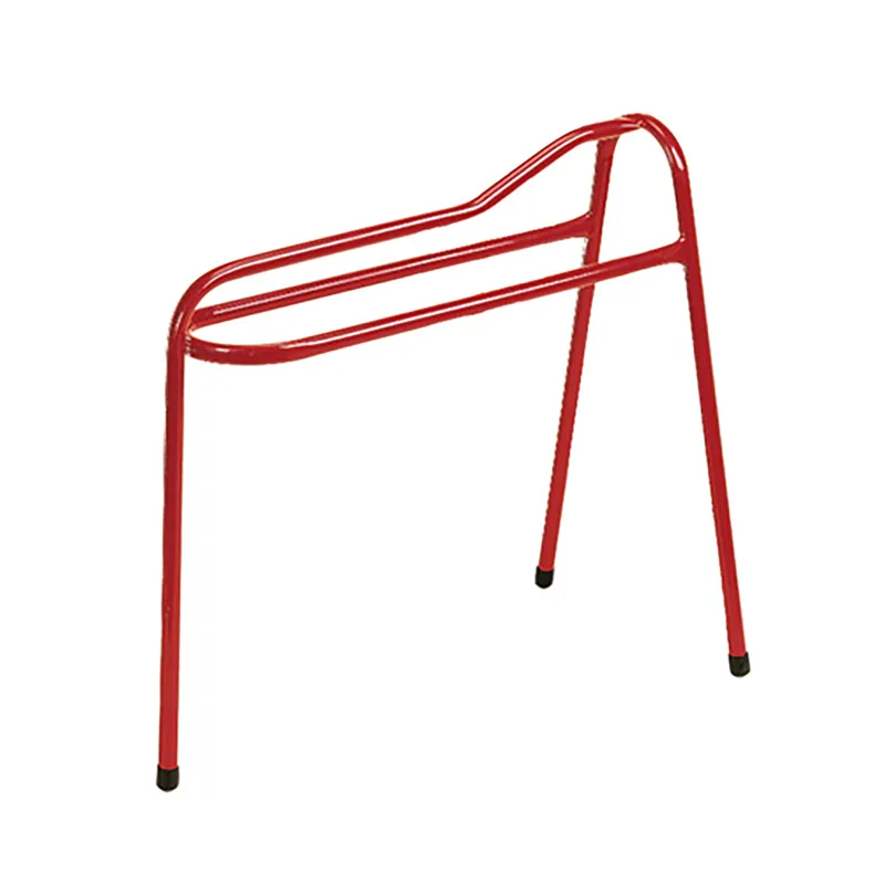 Stubbs Low Three Leg Saddle Horse - Saddle Stand - Red