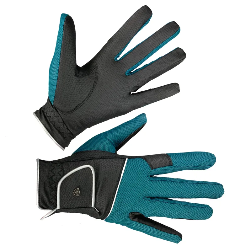Woof Wear Vision Riding Gloves - Ocean